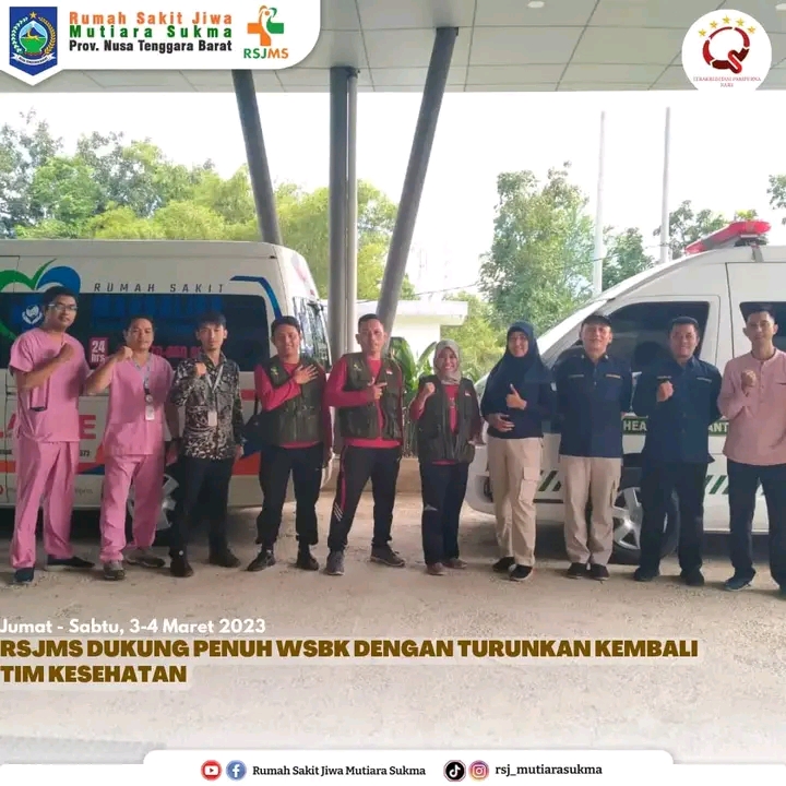 RSJMS DUKUNG PENUH WSBK DENGAN TURUNKAN KEMBALI TIM KESEHATAN